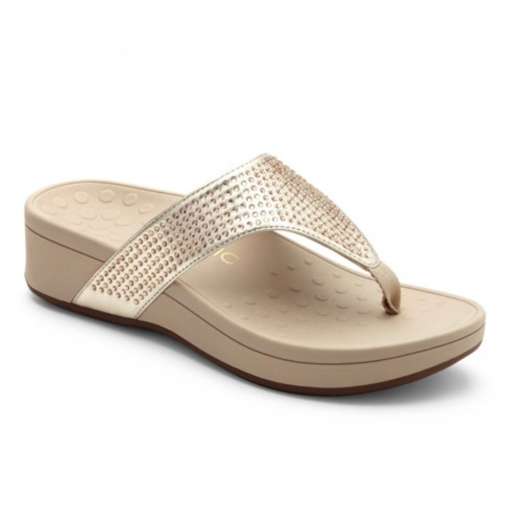 VIONIC Women’s Pacific Naples Thong
Champagne Size 8‎ - Picture 2 of 9